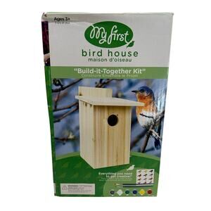 MY FIRST NIP "Build-It-Together Kit" Bird House Ages 3+